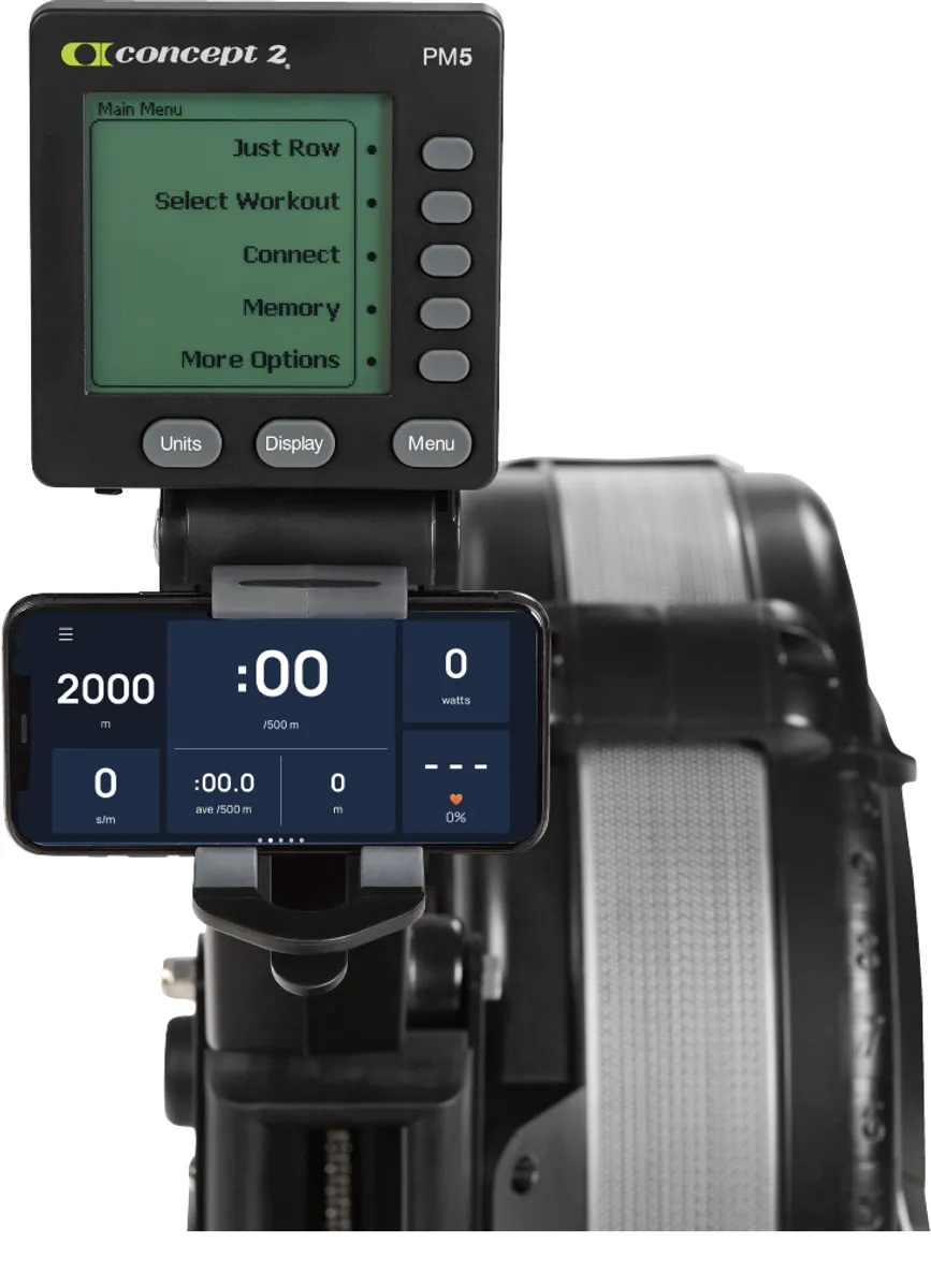 Concept2 RowErg PM5 Forhøyet 